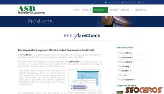 asd.ie/RFIDAeroCheck.php desktop anteprima