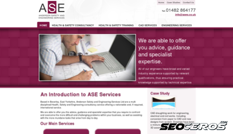ases.co.uk desktop vista previa