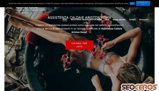 assistenzacaldaieariston-roma.com desktop previzualizare