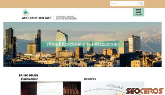 assoimmobiliare.it/home desktop förhandsvisning