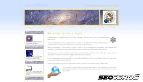 astrolight.co.uk desktop Vorschau