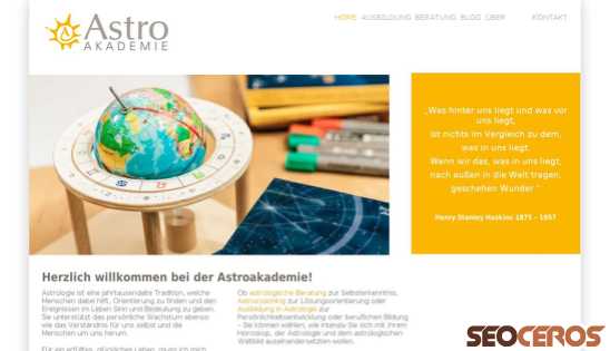 astrologie-ausbildung-wien.at desktop Vorschau