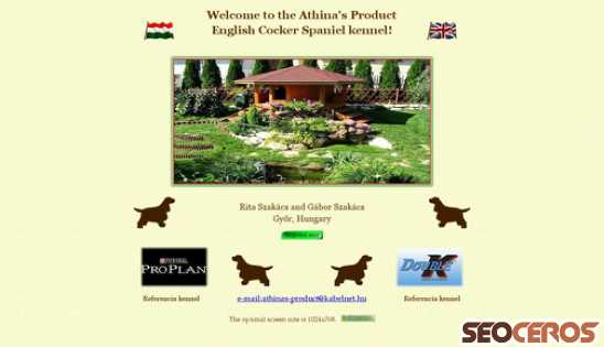 athinas-product.hu desktop náhľad obrázku