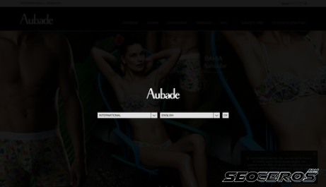 aubade.com desktop előnézeti kép