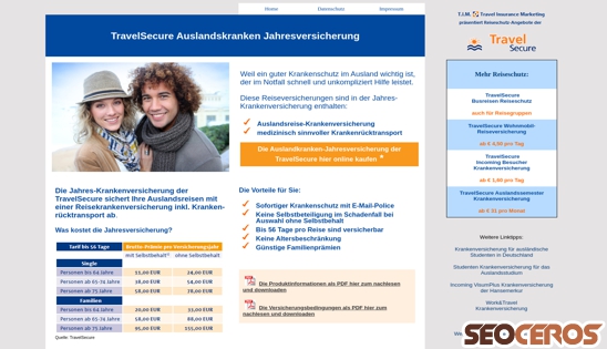 auslandsreise-krankenschutz.de/auslandskranken-jahresversicherung.html desktop vista previa