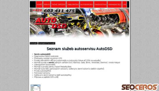 autodsd.cz desktop obraz podglądowy