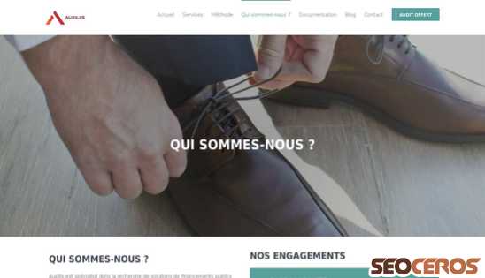 auxiliis.fr/qui-sommes-nous desktop náhľad obrázku