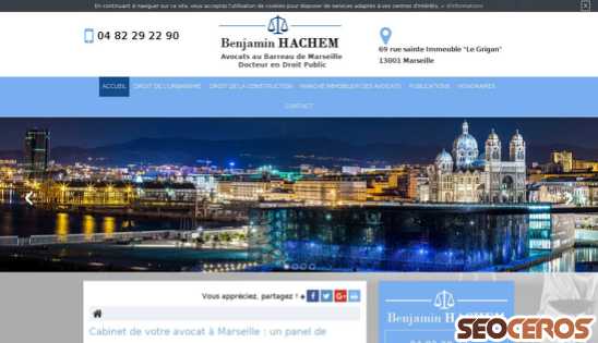 avocat-benjamin-hachem.fr desktop obraz podglądowy