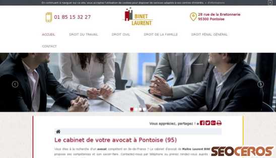 avocat-binet.fr desktop preview