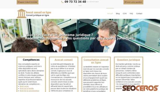 avocat-conseil-en-ligne.com desktop náhľad obrázku