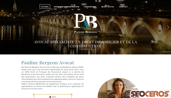 avocat-pbergeon-bordeaux.com desktop vista previa