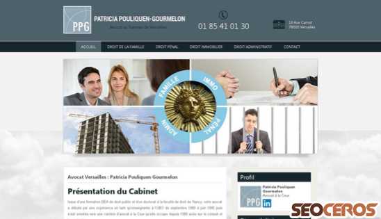 avocat-pouliquen-gourmelon.fr desktop előnézeti kép