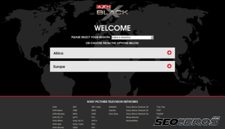 axnblack.com desktop previzualizare