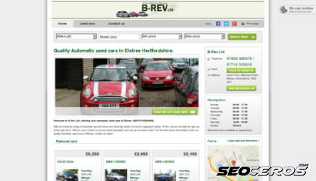 b-rev.co.uk desktop náhľad obrázku