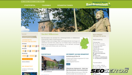 bad-bramstedt.de desktop előnézeti kép