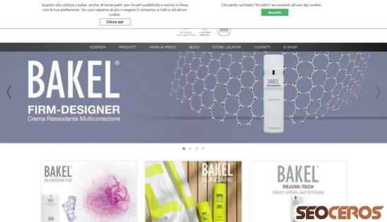 bakel.it/it desktop náhľad obrázku