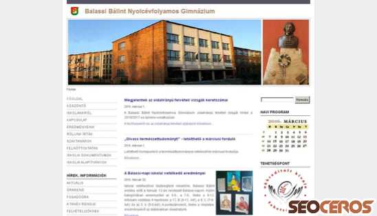 balassi-bp.hu desktop náhľad obrázku