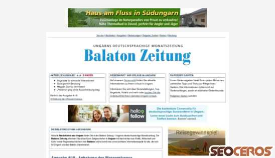 balaton-zeitung.info desktop előnézeti kép
