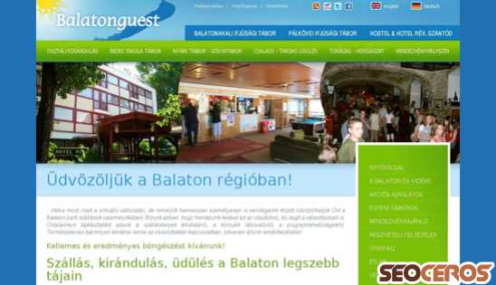 balatonguest.hu desktop előnézeti kép