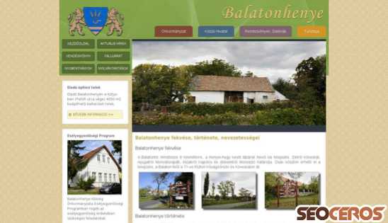 balatonhenye.hu desktop náhľad obrázku
