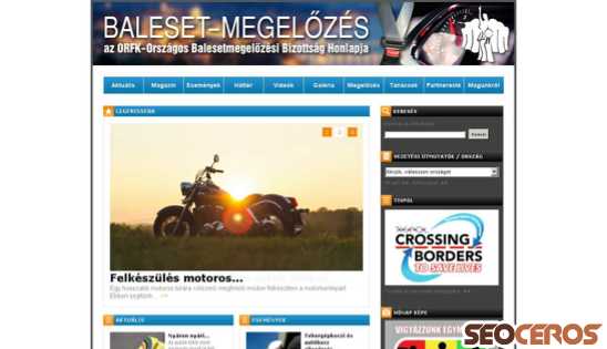 baleset-megelozes.eu desktop náhled obrázku