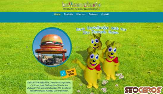 balloonhungary.com desktop náhľad obrázku