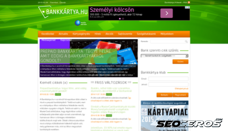 bankkartya.hu desktop Vista previa