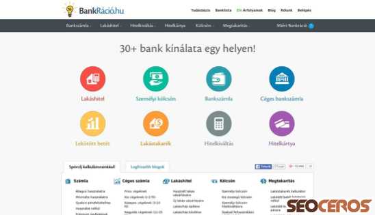 bankracio.hu desktop előnézeti kép