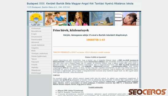bartokiskola.hu desktop náhľad obrázku