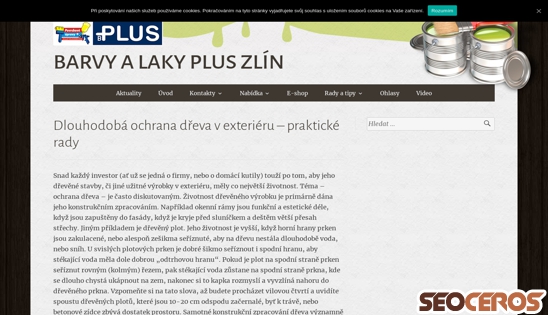 barvyplus.cz/dlouhodoba-ochrana-dreva desktop náhled obrázku
