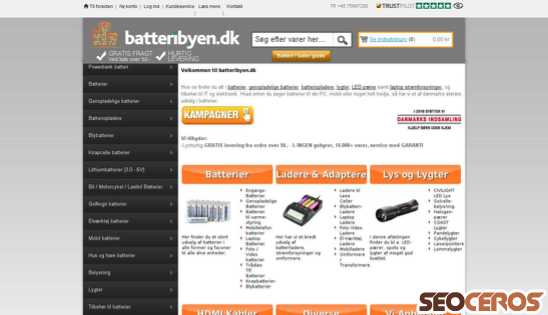 batteribyen.dk desktop náhled obrázku