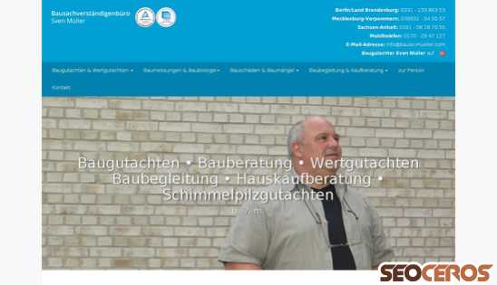 bausv-mueller.com desktop náhled obrázku