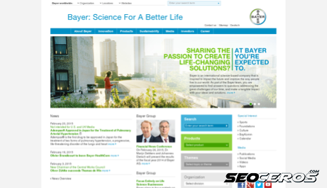 bayer.com desktop prikaz slike