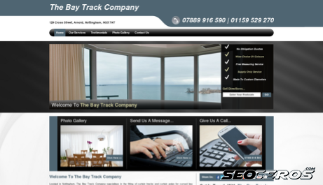 baytrack.co.uk desktop anteprima
