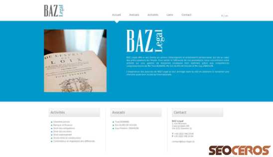 baz-legal.ch desktop vista previa