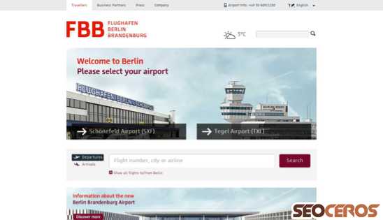 berlin-airport.de desktop náhľad obrázku