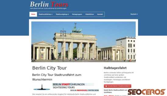 berlintour-online.de desktop náhľad obrázku