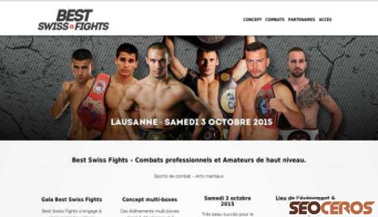 best-swiss-fights.ch desktop náhled obrázku