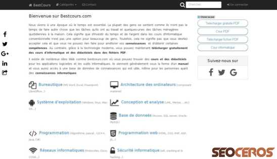 bestcours.com desktop previzualizare