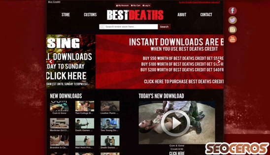 bestdeaths.com desktop náhľad obrázku