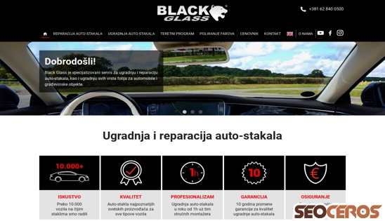 bgautostakla.com desktop obraz podglądowy