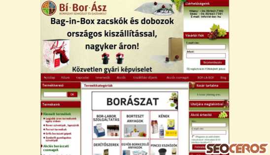 bi-bor.hu desktop náhled obrázku
