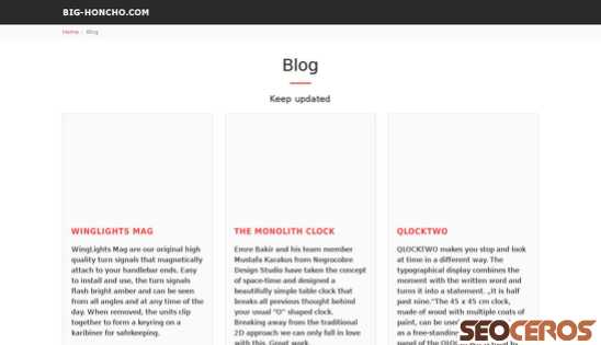 big-honcho.com/blog?page=2 desktop preview