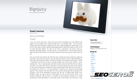 bignjuicy.co.uk desktop förhandsvisning