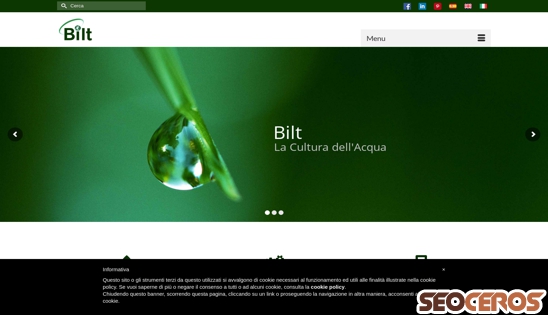 biltsrl.com desktop előnézeti kép