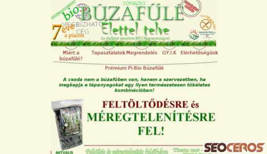 biobuzafule.hu desktop náhľad obrázku
