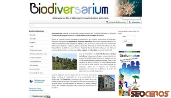biodiversarium.fr desktop preview
