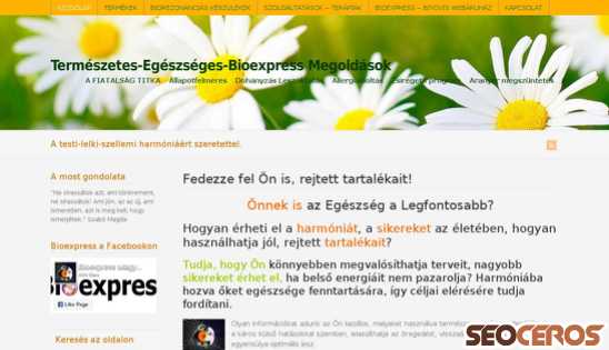 bioexpress.hu desktop náhled obrázku