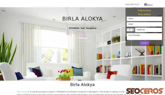 birlaalokya.org.in desktop प्रीव्यू 