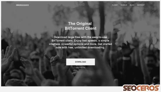 bittorrent.com desktop preview